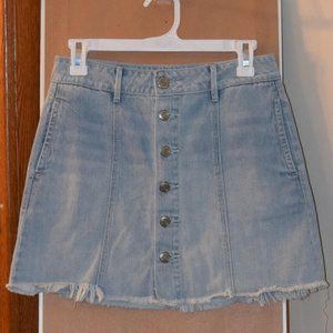 American Eagle Button Down Jean Skirt - Size 2